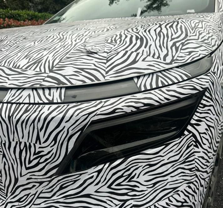 純電動大六座,會用華為技術(shù)嗎?疑似日產(chǎn)N8諜照曝光 圖片